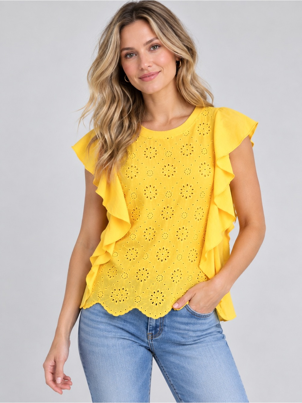 🎉5 for $45🎉 NY Collection top blouse shirt size M